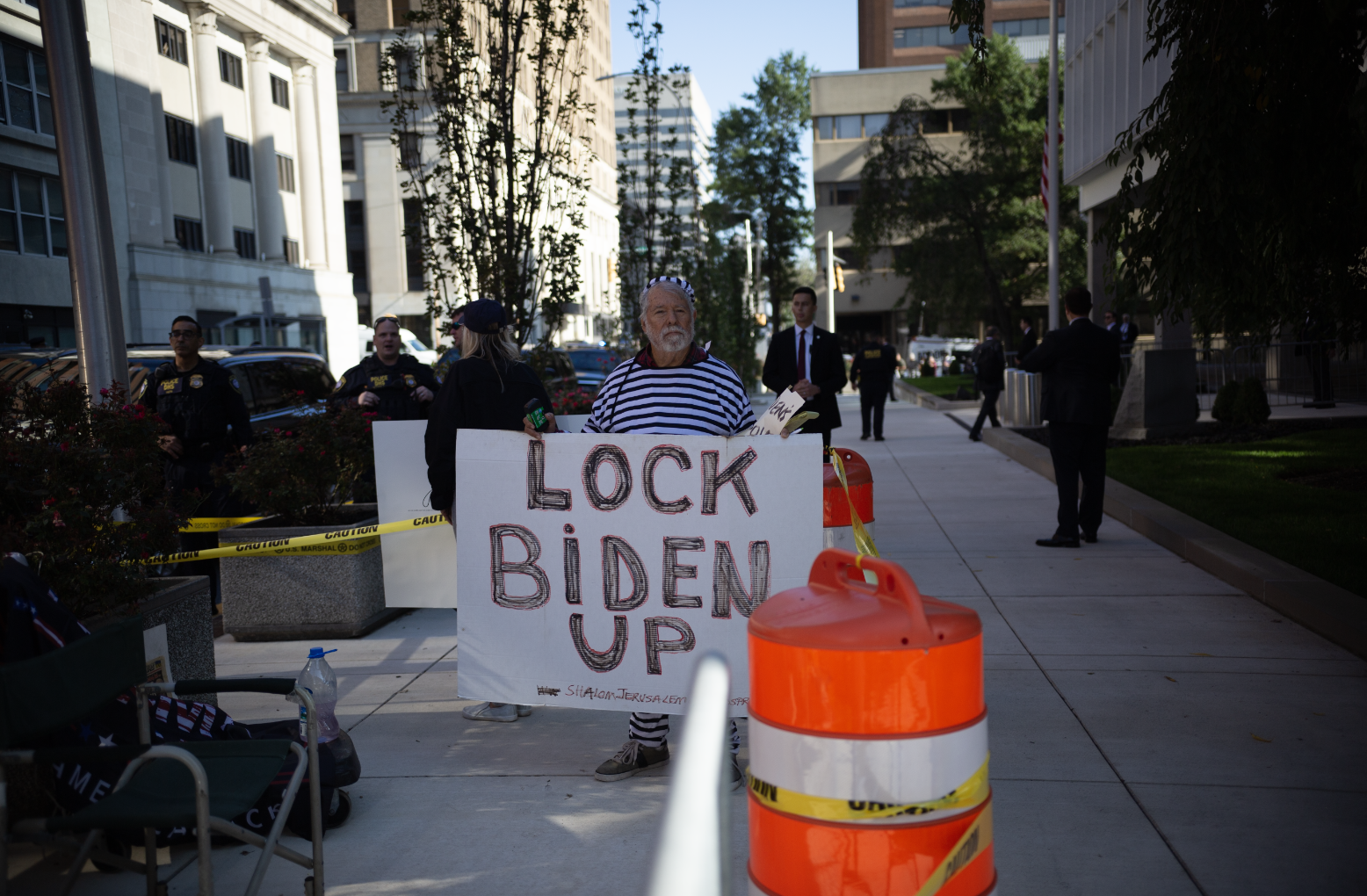 Hunter Biden court arrival Oct. 3, 2023